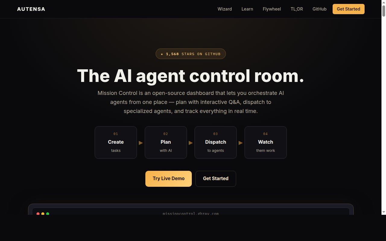 Autensa — Orchestration tool for openclaw.ai