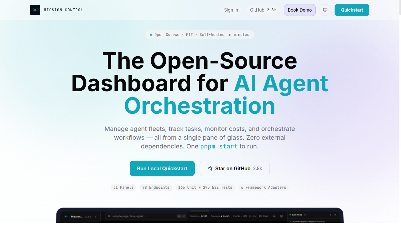 Builderz' Mission Control — Orchestration tool for openclaw.ai