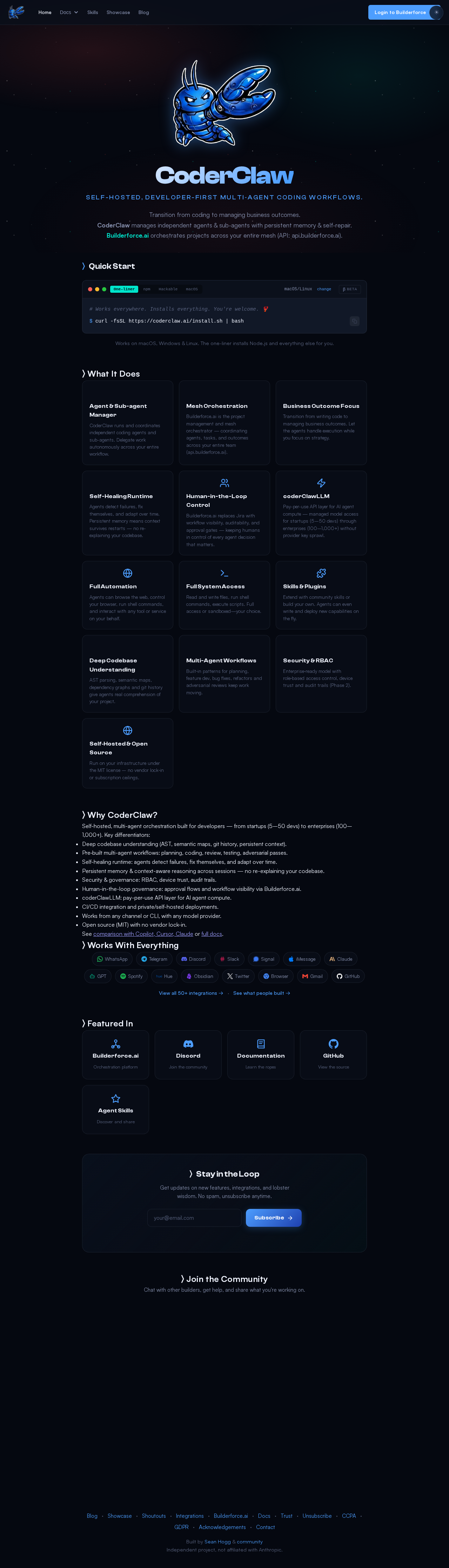 CoderClaw — Orchestration tool for openclaw.ai