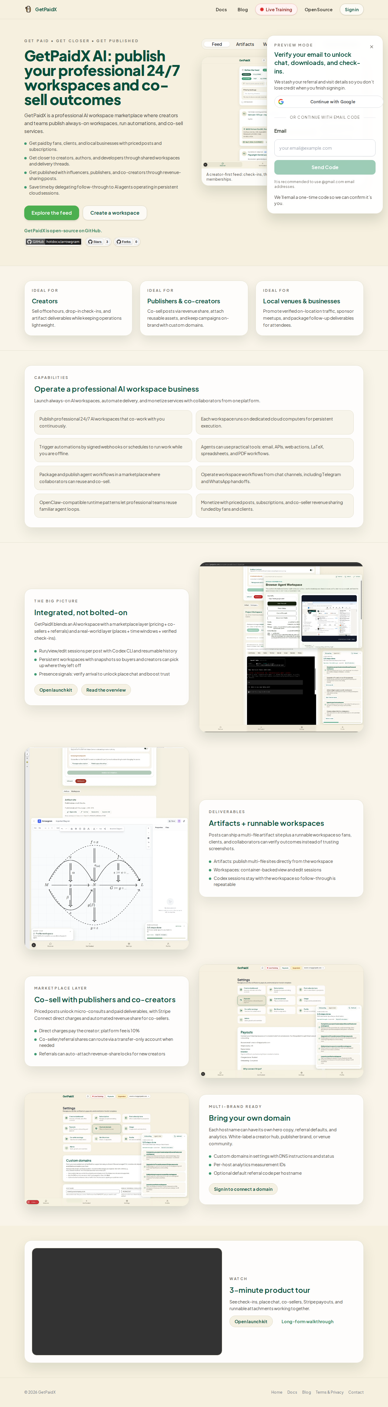 GetPaidX — Marketplace tool for openclaw.ai