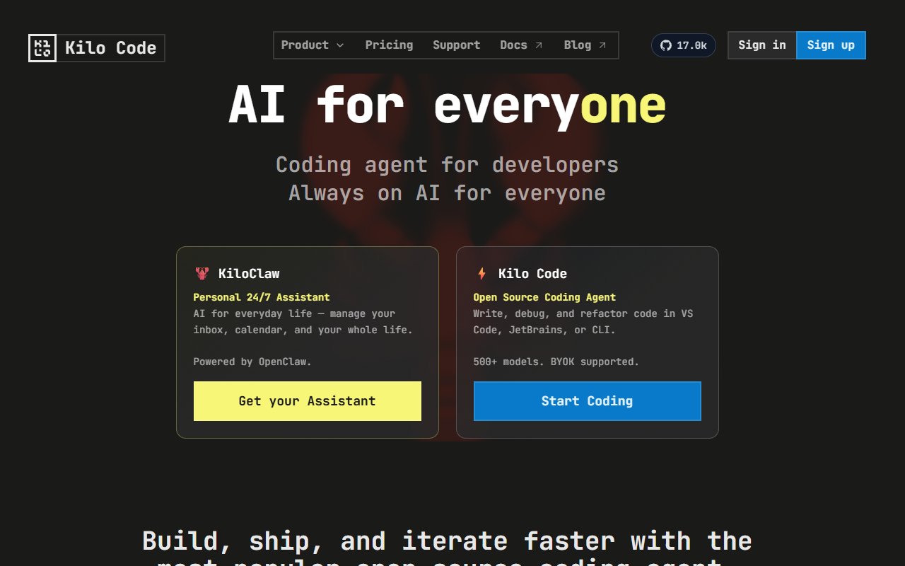 KiloClaw — Hosting tool for openclaw.ai