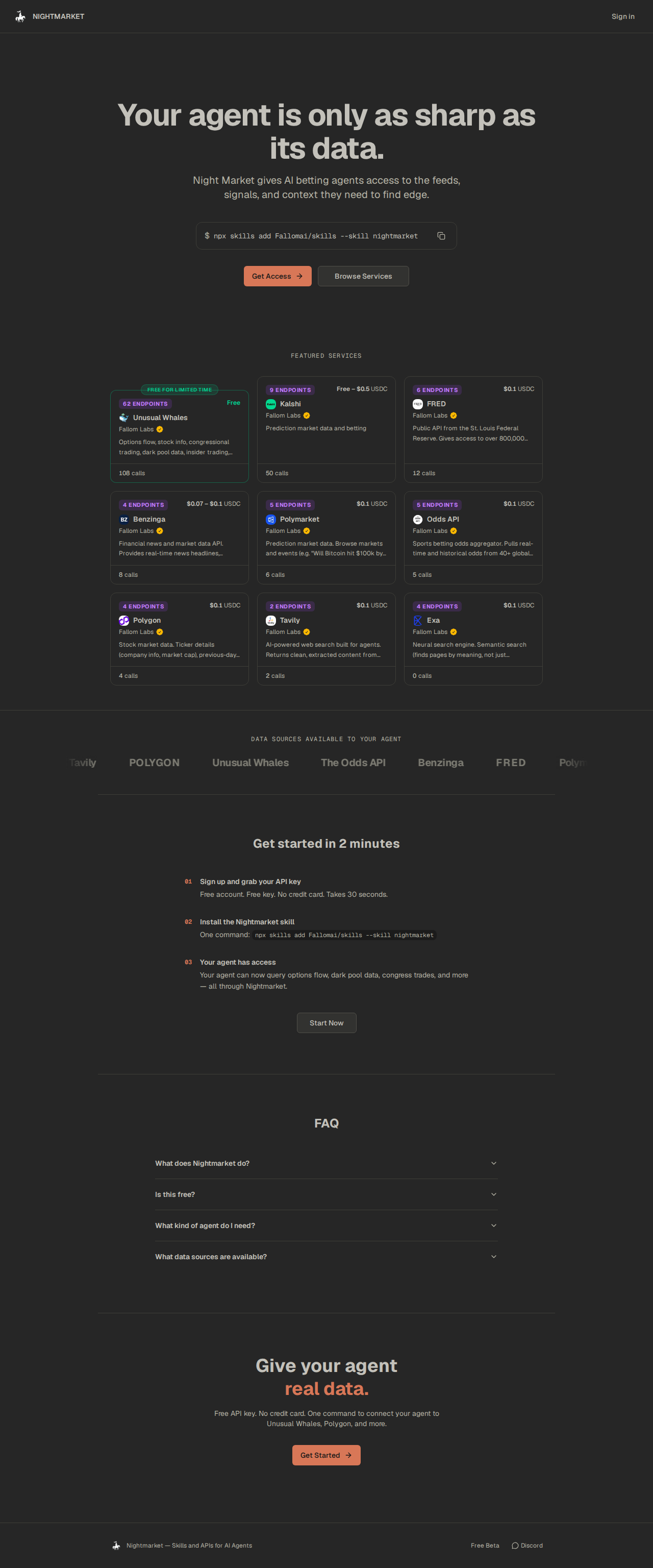 Nightmarket — Marketplace tool for openclaw.ai