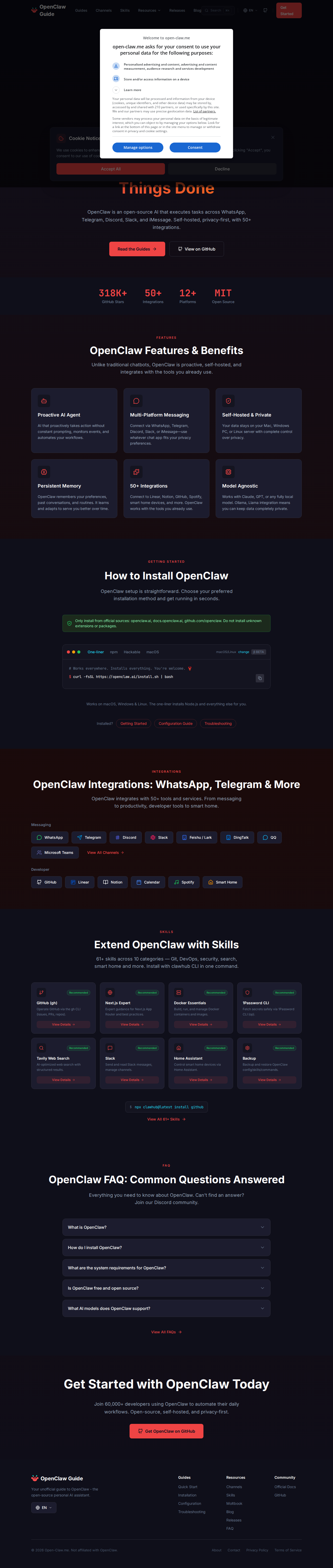 OpenClaw Guide — Knowledge tool for openclaw.ai